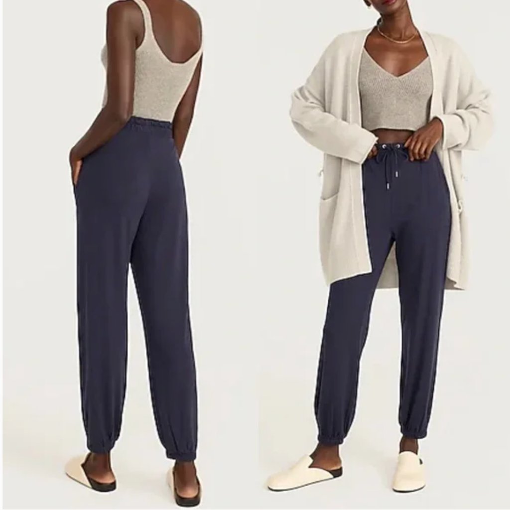 Nwt Jcrew Eco Dreamiest Pajama Jogger Pant